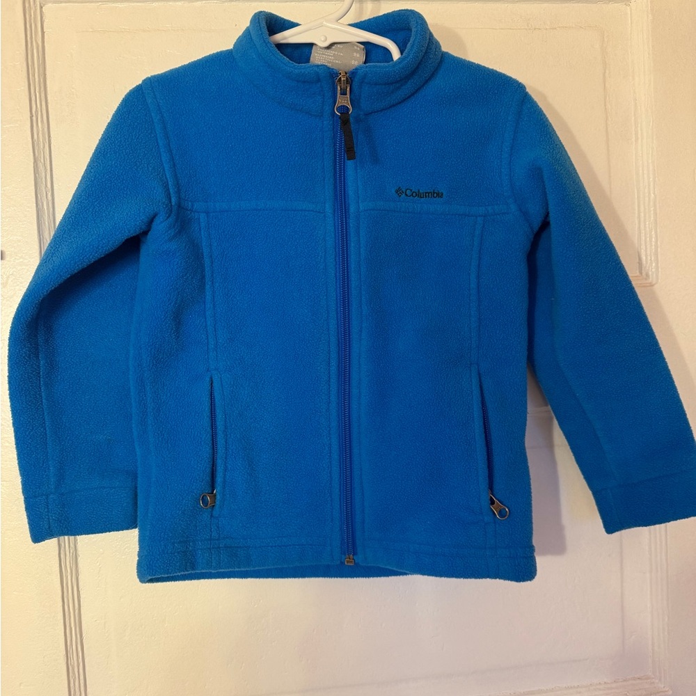 Columbia Blue Fleece Jacket 4t